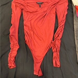 BCBGMaxAzria Scarlet Long Sleeve Bodysuit